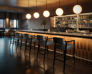 Keagan Barstool - modern bar seating with style | Image 4 | InSTYLE Home & Rugs