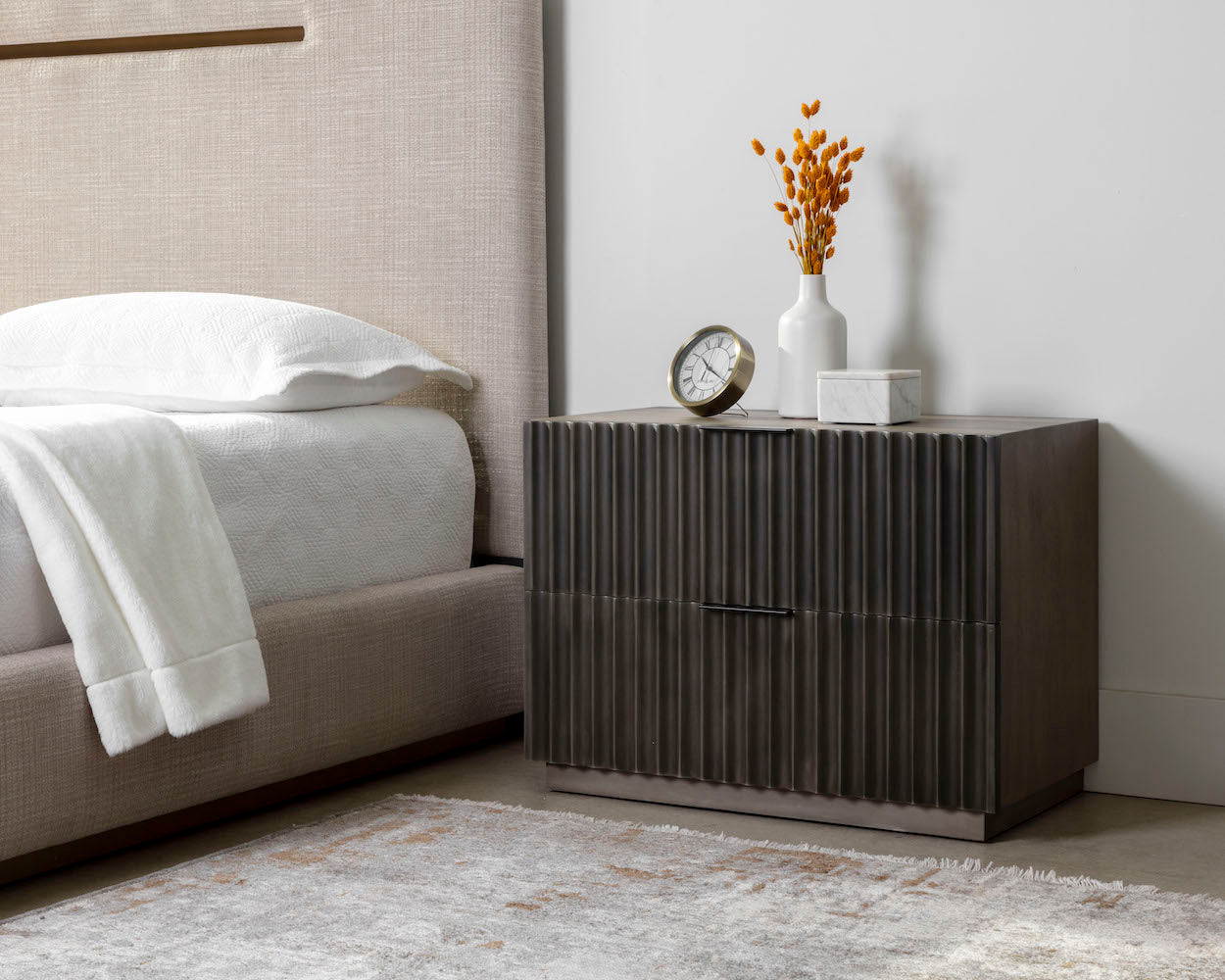 Carlin Nightstand - compact nightstands with style | Image 3 | InSTYLE Home & Rugs