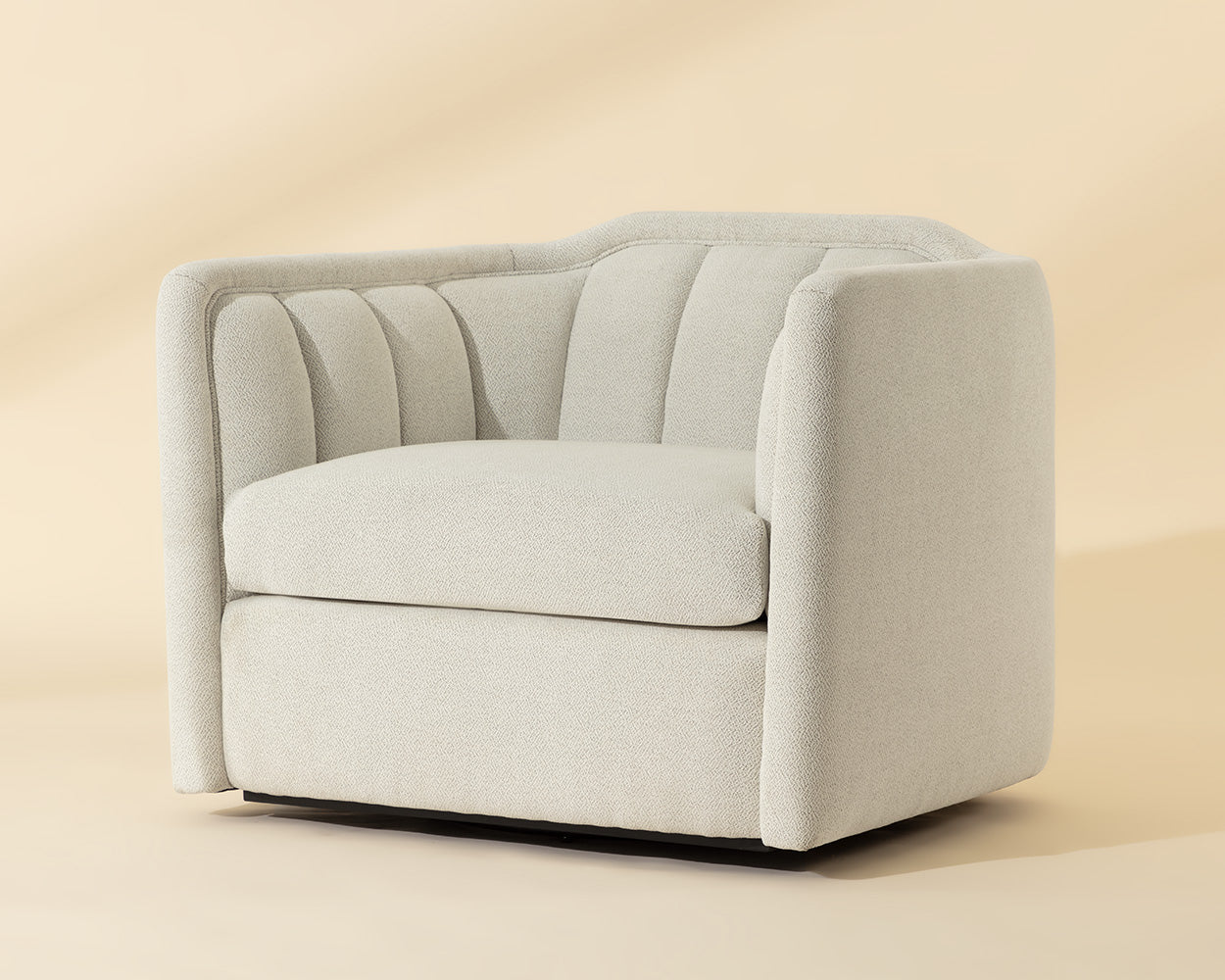 Birrit Swivel Armchair - comfortable chairs for relaxation | Image 1 | InSTYLE Home & Rugs