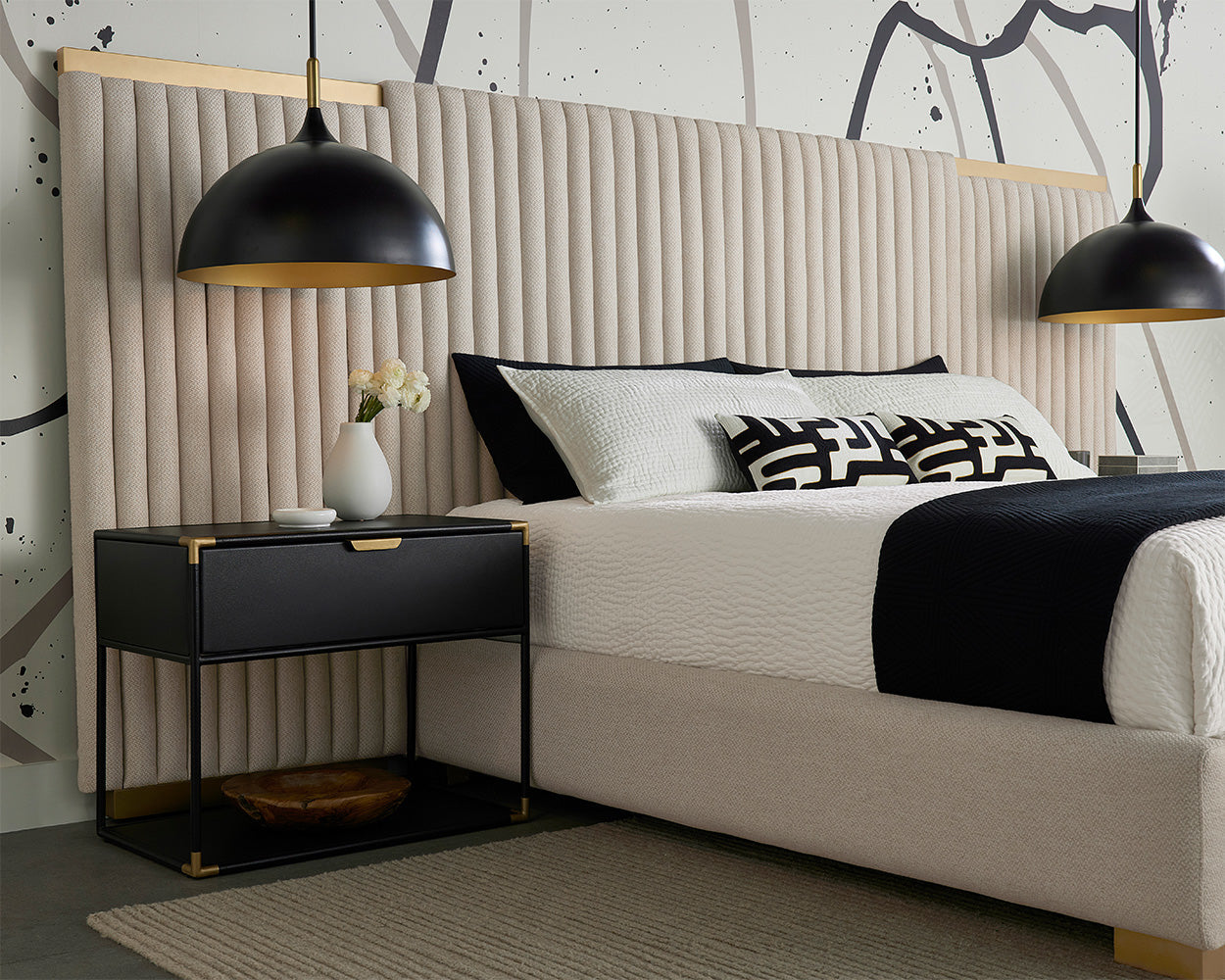 Doone Nightstand - functional nightstands for bedrooms | Image 2 | InSTYLE Home & Rugs