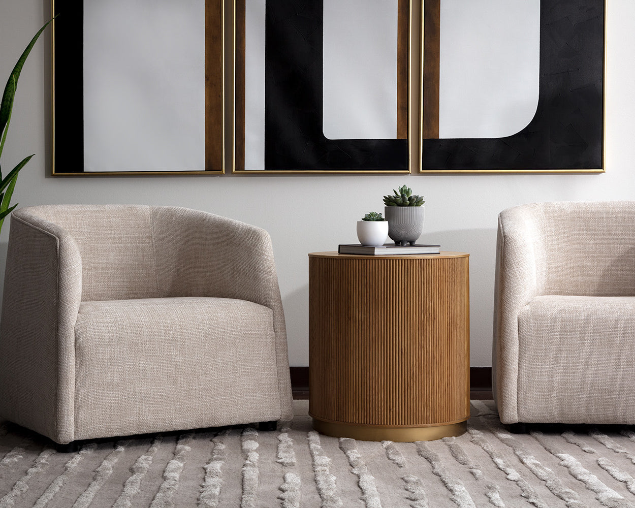 Kalla Side Table - contemporary end tables for sofas | Image 3 | InSTYLE Home & Rugs