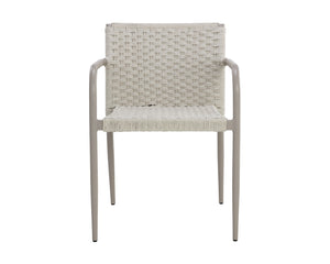 Casella Stackable Dining Armchair - elegant seating for dining areas | Image 4 | InSTYLE Home & Rugs