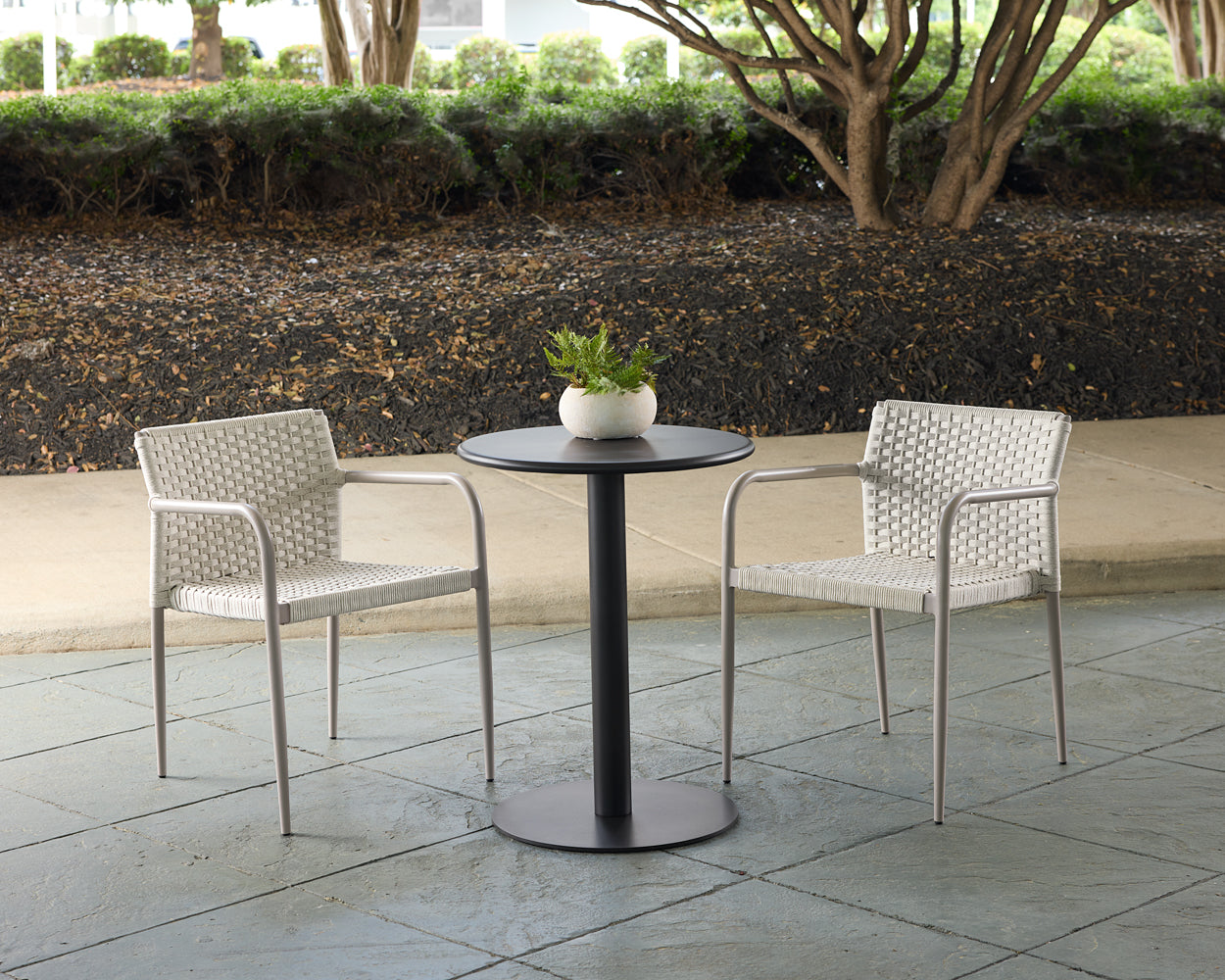 Casella Stackable Dining Armchair - elegant seating for dining areas | Image 3 | InSTYLE Home & Rugs