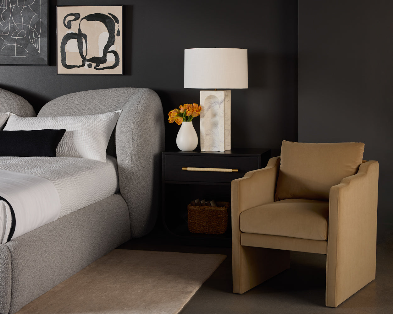 Tarrant Nightstand - compact nightstands with style | Image 4 | InSTYLE Home & Rugs