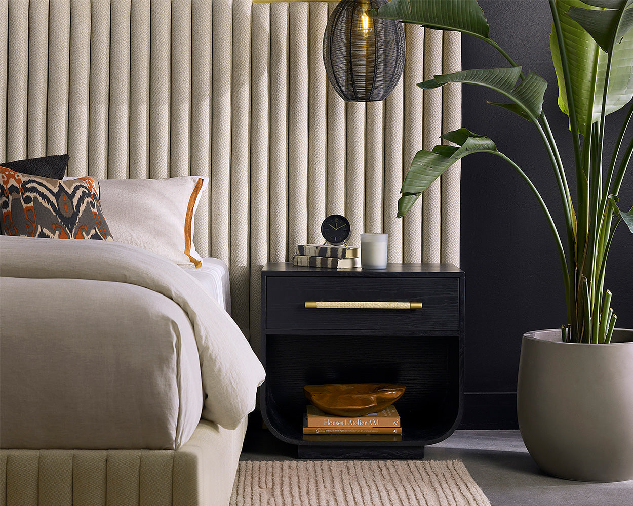 Tarrant Nightstand - compact nightstands with style | Image 3 | InSTYLE Home & Rugs