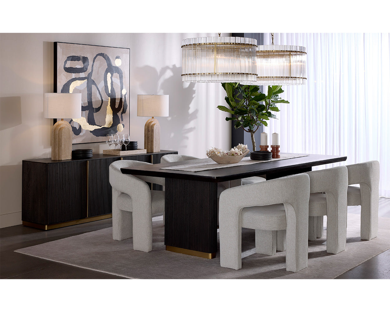 Kalla Dining Table - elegant tables for dining rooms | Image 10 | InSTYLE Home & Rugs
