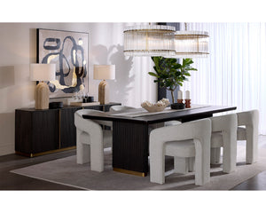 Kalla Dining Table - elegant tables for dining rooms | Image 9 | InSTYLE Home & Rugs