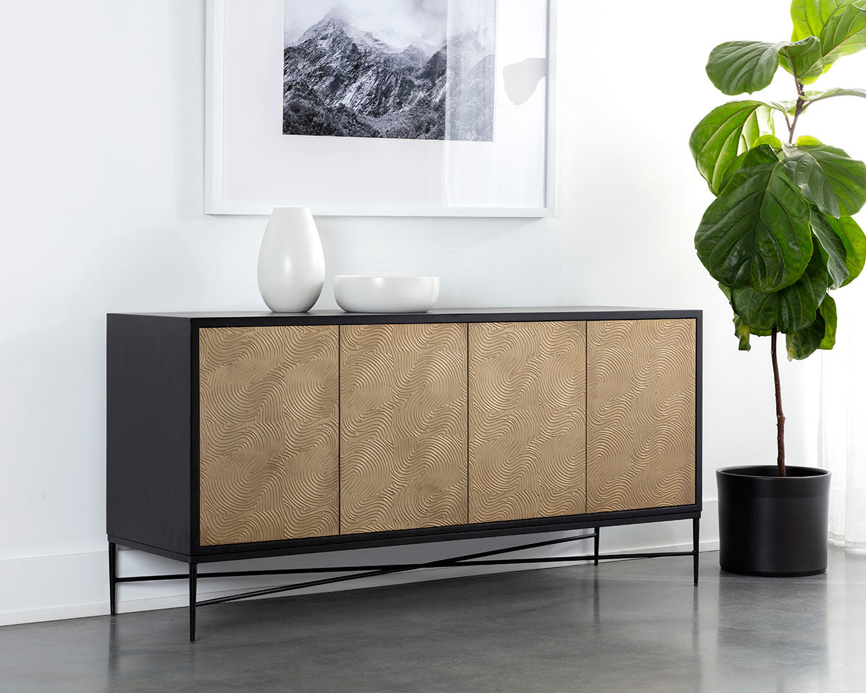 Algarve Sideboard - sleek sideboards for storage | Image 7 | InSTYLE Home & Rugs