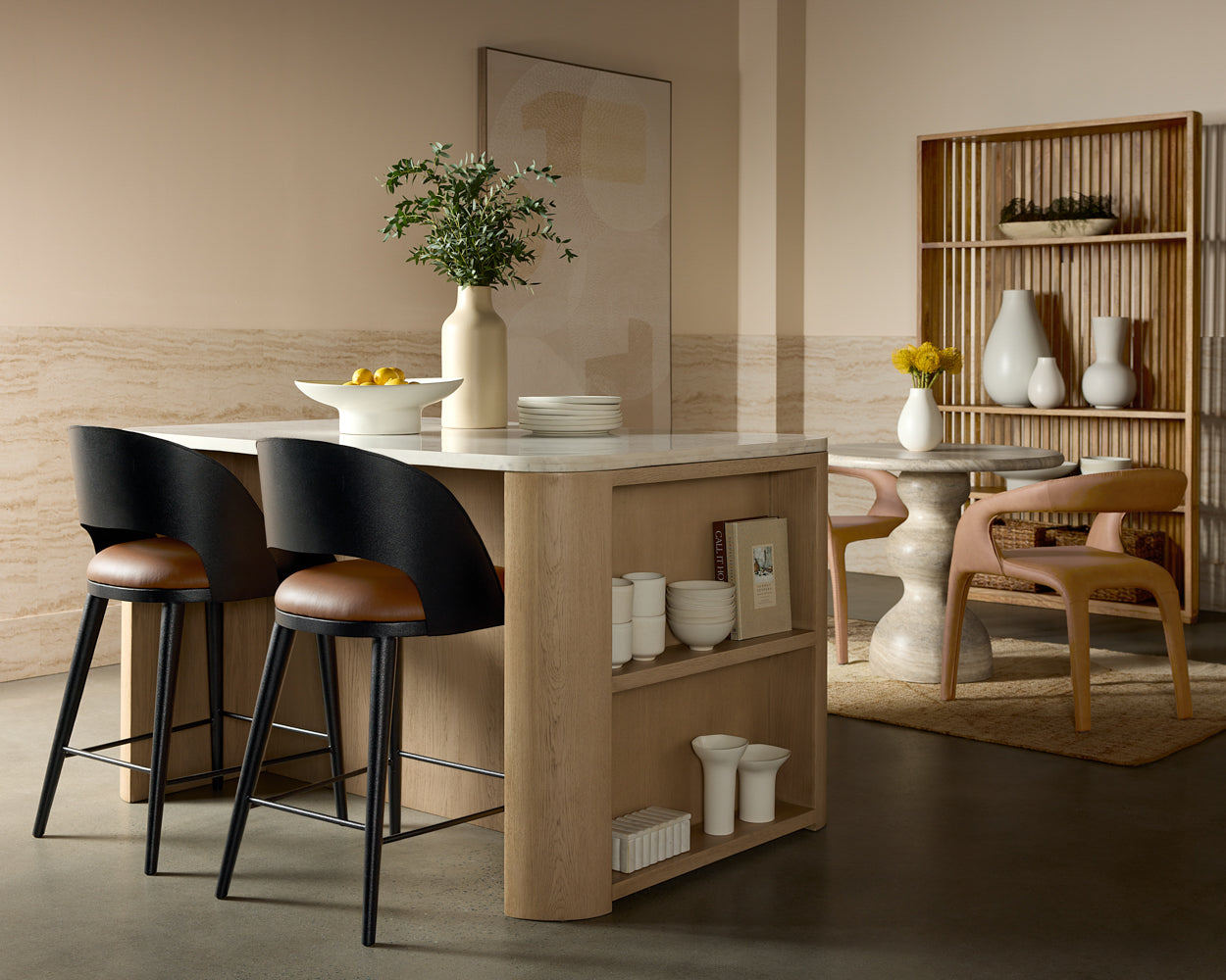 Dezirae Counter Stool - ergonomic design for comfort | Image 3 | InSTYLE Home & Rugs
