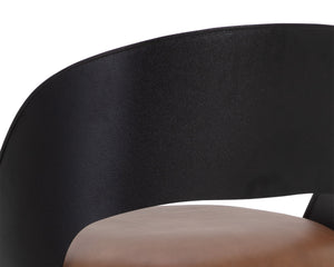 Dezirae Counter Stool - ergonomic design for comfort | Image 11 | InSTYLE Home & Rugs