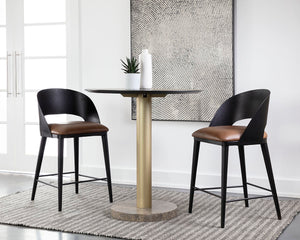 Dezirae Counter Stool - ergonomic design for comfort | Image 2 | InSTYLE Home & Rugs