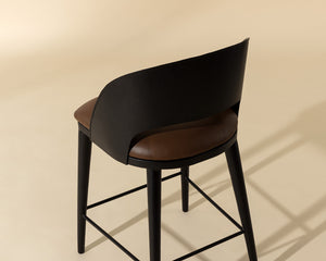 Dezirae Counter Stool - ergonomic design for comfort | Image 4 | InSTYLE Home & Rugs