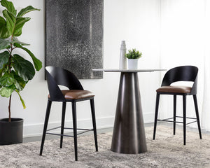 Dezirae Barstool - trendy stools for bars and kitchens | Image 2 | InSTYLE Home & Rugs