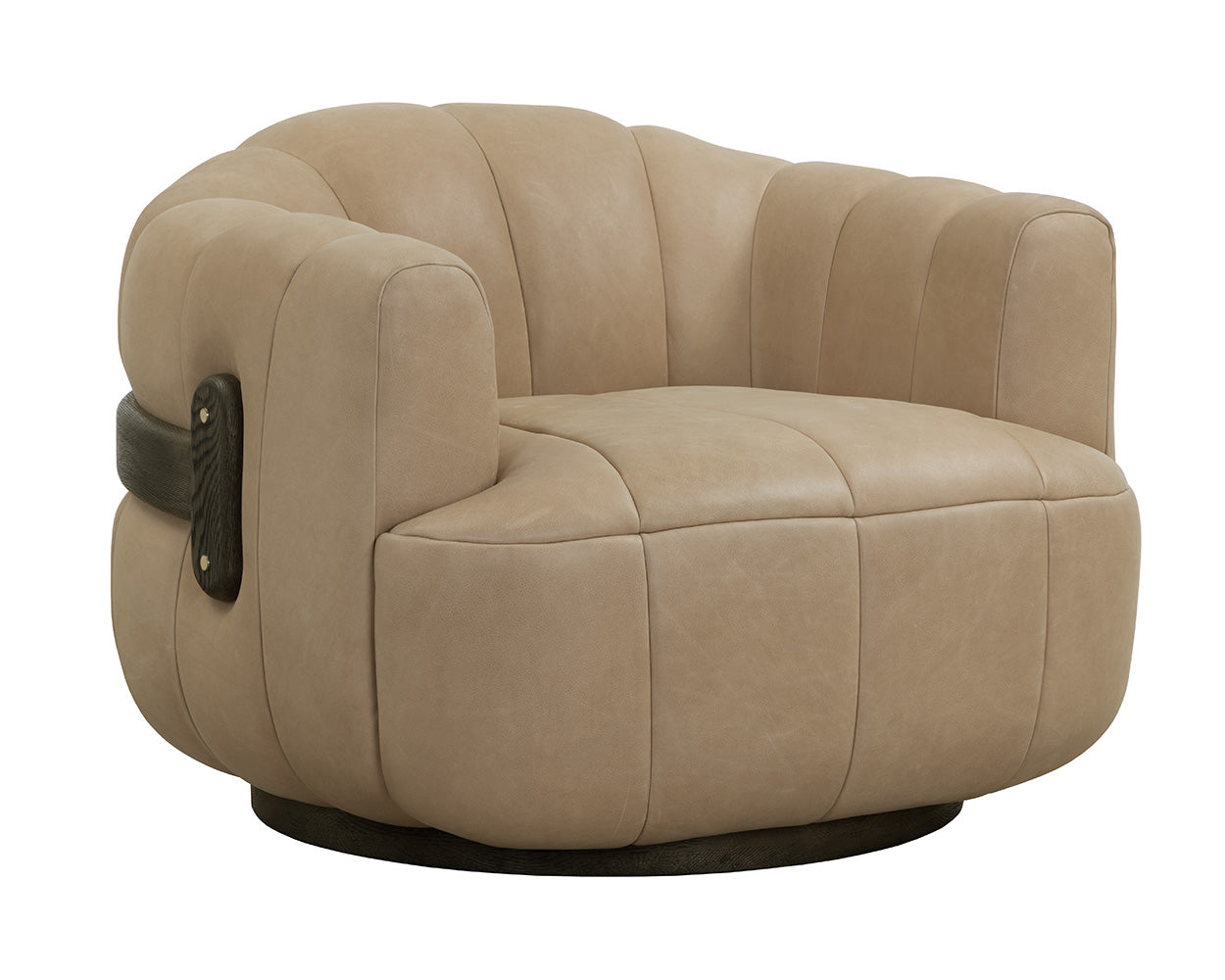 Tadeo Swivel Armchair - comfortable chairs for relaxation | Image 6 | InSTYLE Home & Rugs