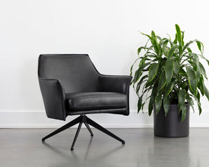 Crosby Swivel Lounge Chair - comfortable chairs for relaxation | Image 11 | InSTYLE Home & Rugs