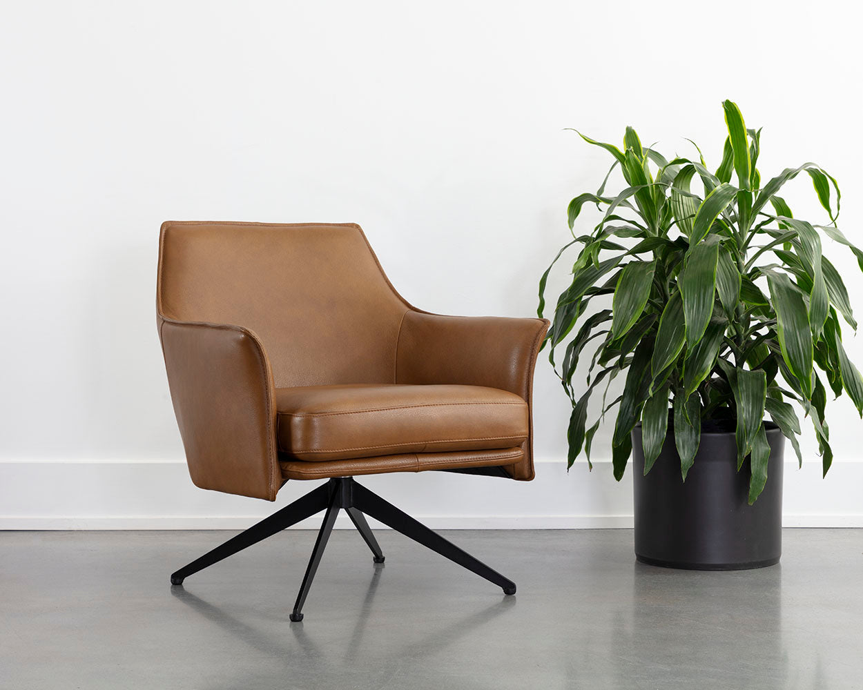 Crosby Swivel Lounge Chair - comfortable chairs for relaxation | Image 3 | InSTYLE Home & Rugs