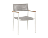 Nava Stackable Dining Armchair - stylish chairs for any table | Image 1 | InSTYLE Home & Rugs