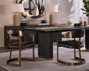 Beaumont Dining Armchair - stylish chairs for any table | Image 3 | InSTYLE Home & Rugs