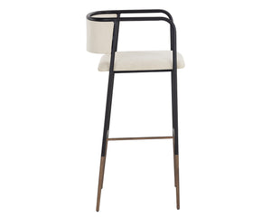 Brenan Barstool - modern bar seating with style | Image 5 | InSTYLE Home & Rugs