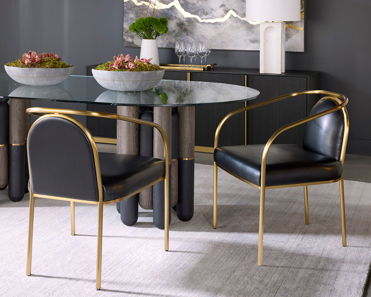Cicero Dining Armchair - comfortable dining experience | Image 13 | InSTYLE Home & Rugs