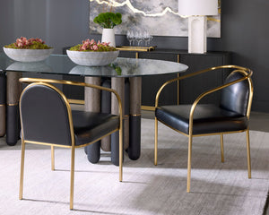 Cicero Dining Armchair - comfortable dining experience | Image 13 | InSTYLE Home & Rugs