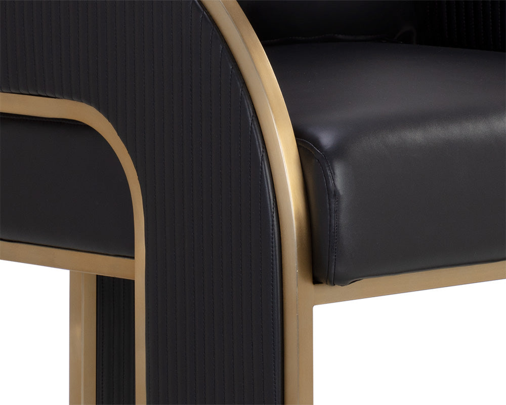 Baz Barstool - modern bar seating with style | Image 10 | InSTYLE Home & Rugs