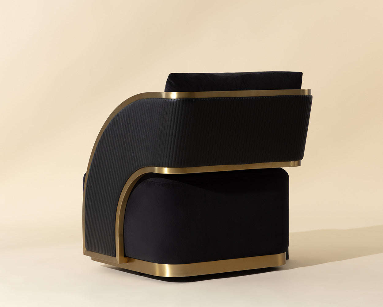 Baz Swivel Lounge Chair - comfortable chairs for relaxation | Image 5 | InSTYLE Home & Rugs