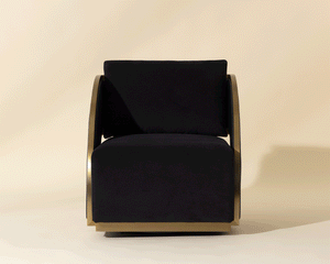 Baz Swivel Lounge Chair - comfortable chairs for relaxation | Image 8 | InSTYLE Home & Rugs
