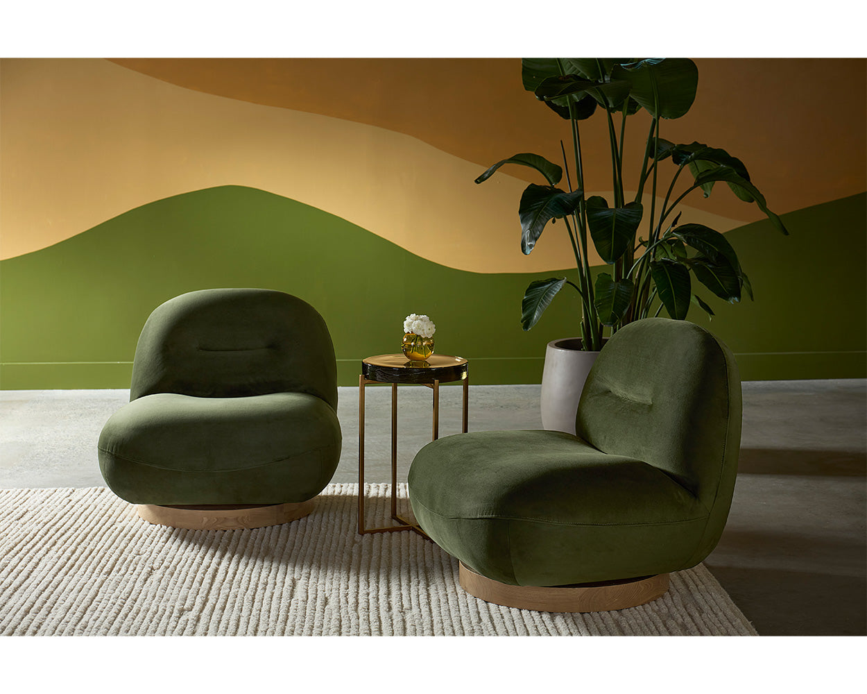 Franze Swivel Lounge Chair - stylish lounge chairs for any room | Image 3 | InSTYLE Home & Rugs