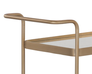 Durva Bar Cart - stylish bar carts for entertaining | Image 8 | InSTYLE Home & Rugs