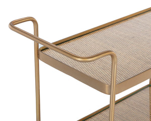 Durva Bar Cart - stylish bar carts for entertaining | Image 10 | InSTYLE Home & Rugs