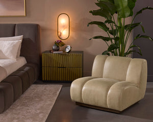 Blaise Swivel Lounge Chair - comfortable chairs for relaxation | Image 2 | InSTYLE Home & Rugs