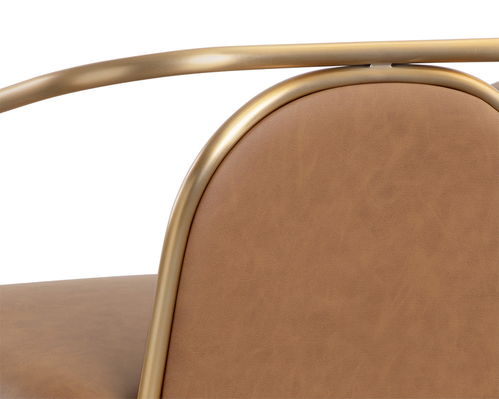 Cicero Lounge Chair - perfect for casual unwinding | Image 10 | InSTYLE Home & Rugs