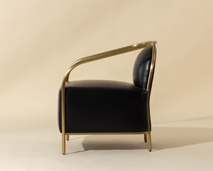 Cicero Lounge Chair - perfect for casual unwinding | Image 13 | InSTYLE Home & Rugs