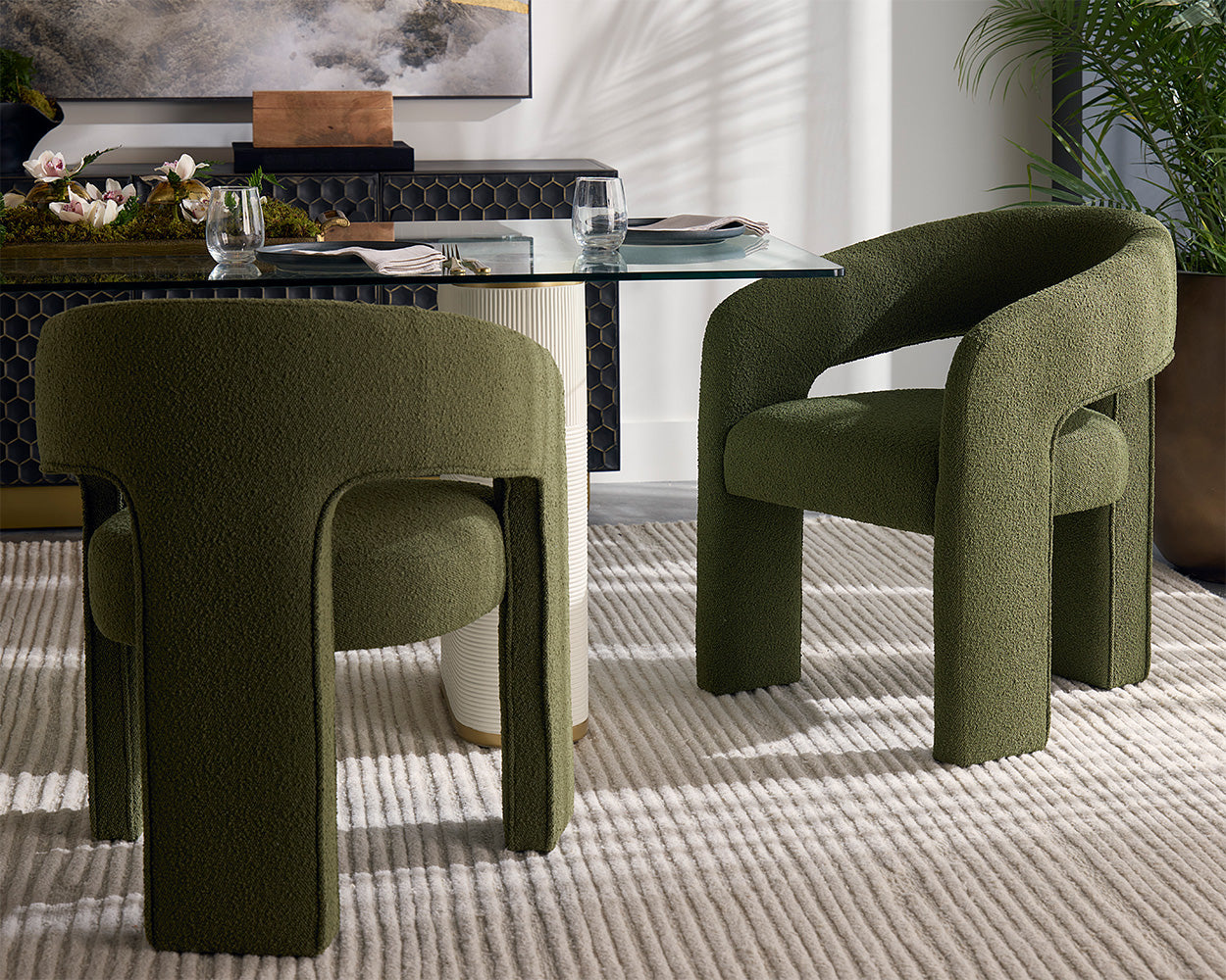 Isidore Dining Armchair - stylish chairs for any table | Image 5 | InSTYLE Home & Rugs