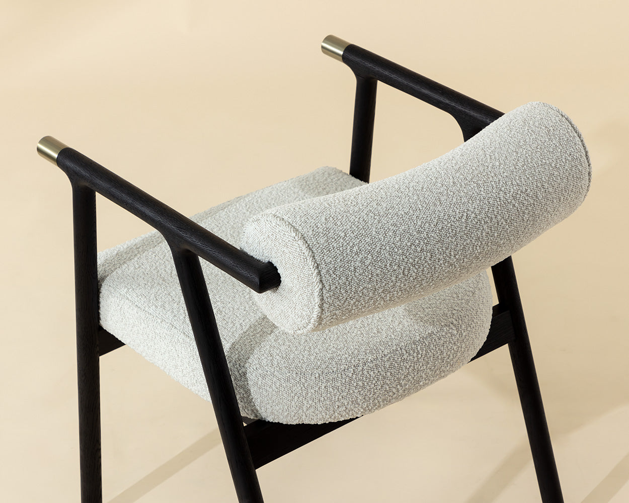 Sova Dining Armchair - elegant seating for dining areas | Image 5 | InSTYLE Home & Rugs