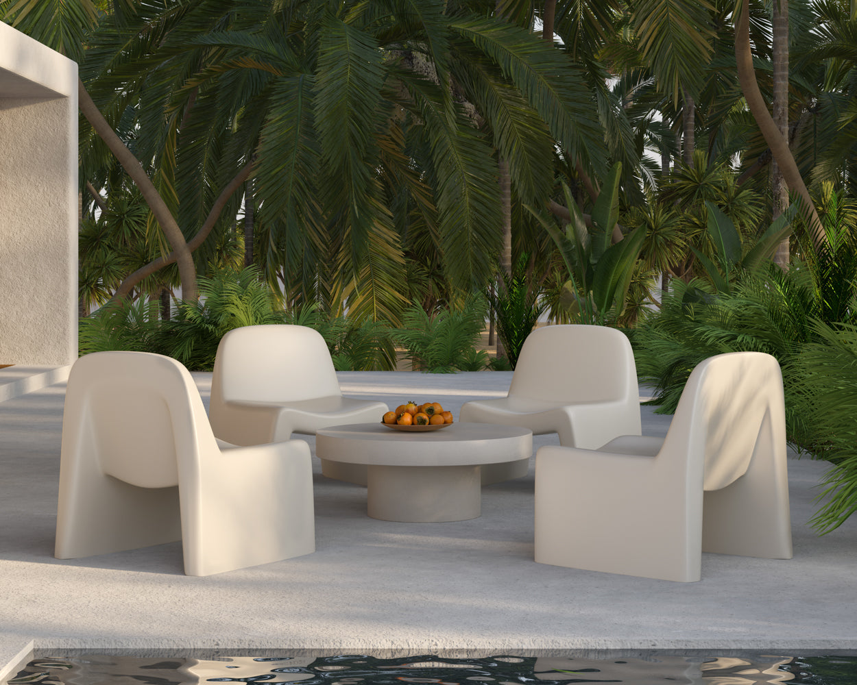 Kessel Lounge Chair - chic lounge chairs for gardens | Image 3 | InSTYLE Home & Rugs