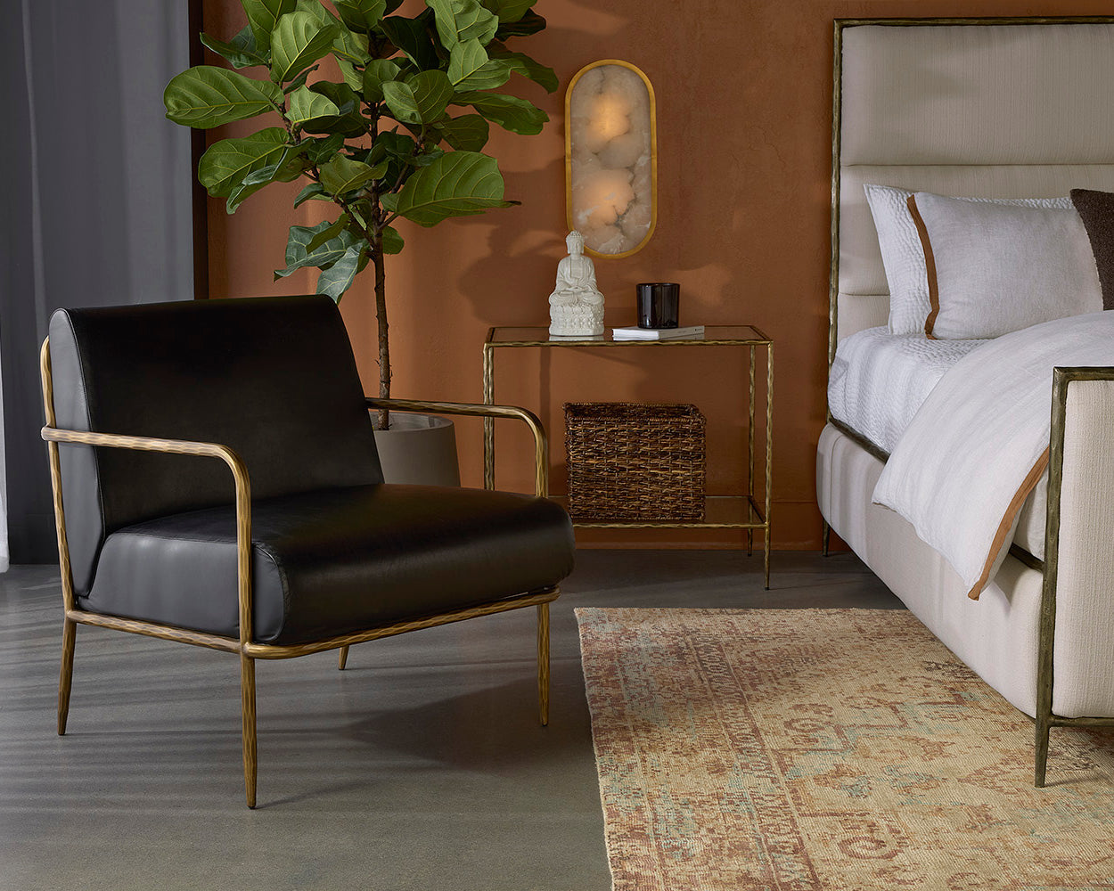 Lathan Lounge Chair - comfortable chairs for relaxation | Image 10 | InSTYLE Home & Rugs