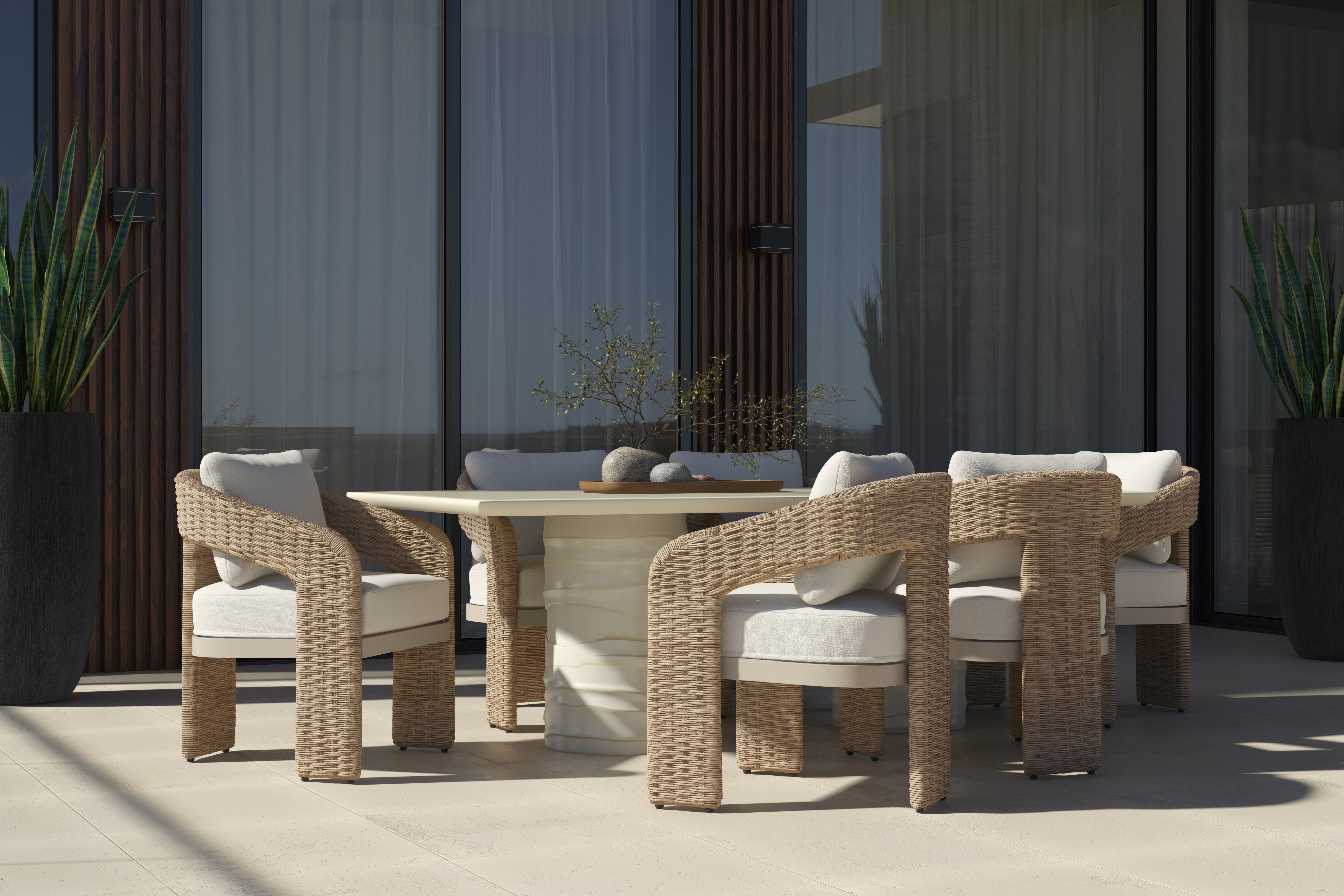 Alanya Dining Table - perfect for family meals | Image 4 | InSTYLE Home & Rugs