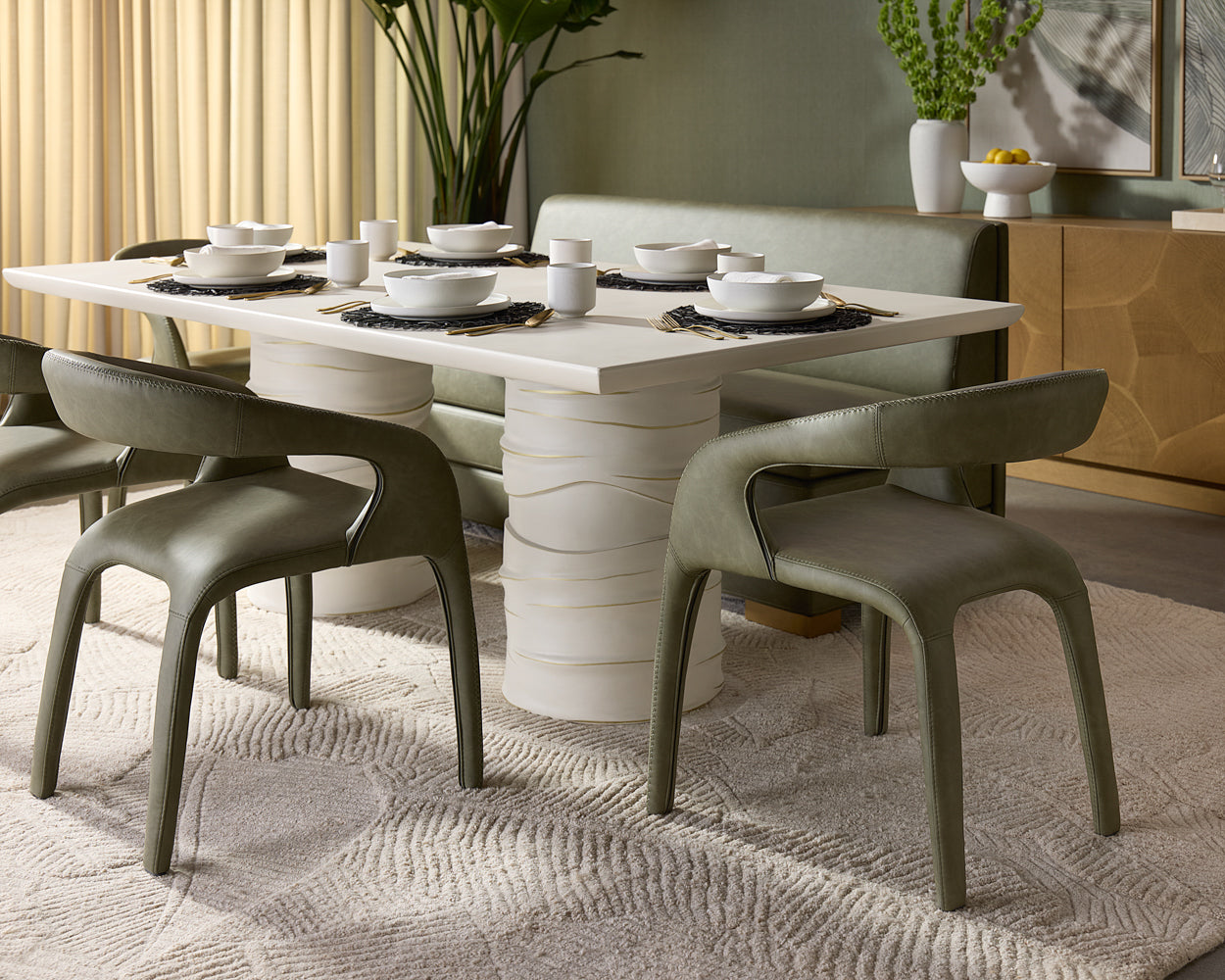 Alanya Dining Table - perfect for family meals | Image 2 | InSTYLE Home & Rugs
