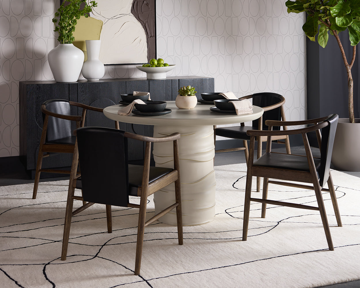 Alanya Dining Table - perfect for family meals | Image 2 | InSTYLE Home & Rugs