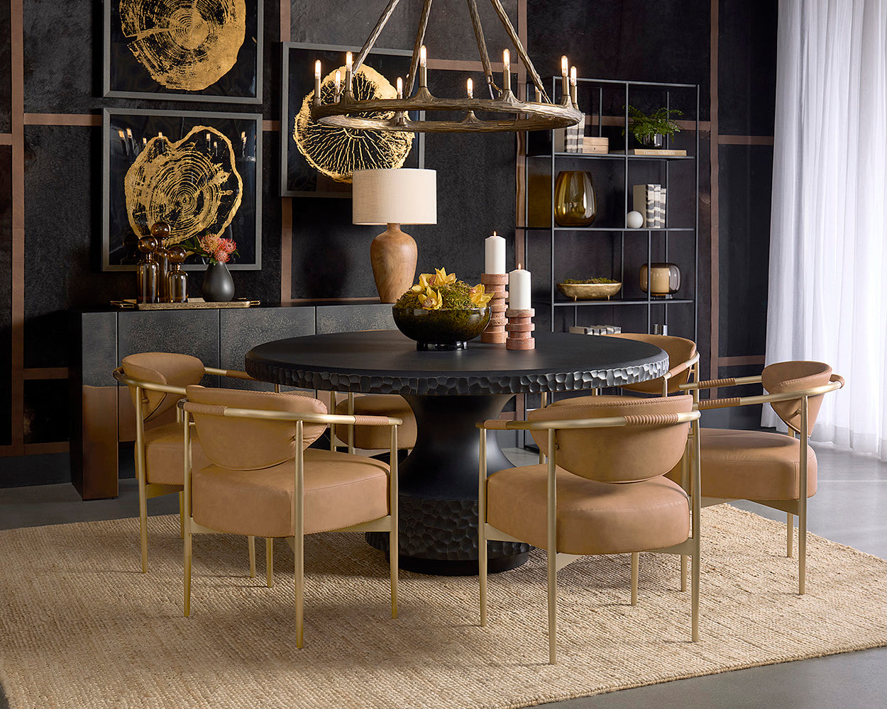 Mersin Dining Table - stylish dining tables for gatherings | Image 3 | InSTYLE Home & Rugs