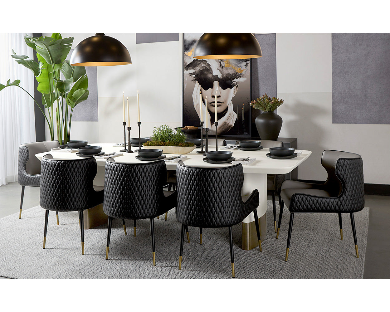 Calida Dining Table - stylish dining tables for gatherings | Image 3 | InSTYLE Home & Rugs