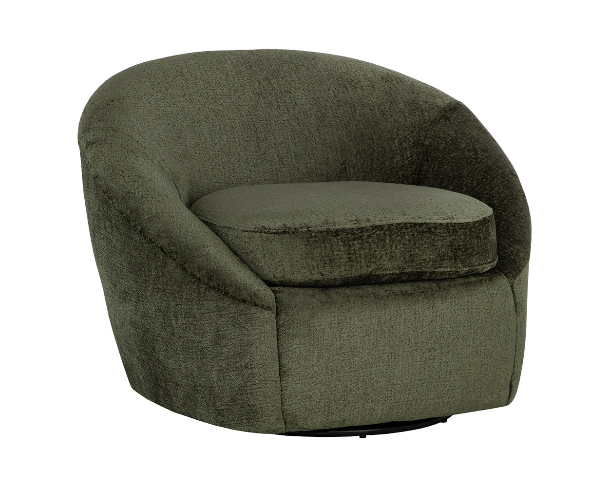 Bliss Swivel Lounge Chair - perfect for casual unwinding | Image 6 | InSTYLE Home & Rugs