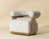 Olida Swivel Lounge Chair - comfortable chairs for relaxation | Image 1 | InSTYLE Home & Rugs