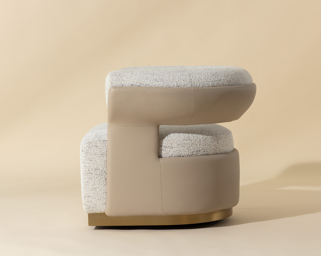 Olida Swivel Lounge Chair - comfortable chairs for relaxation | Image 4 | InSTYLE Home & Rugs