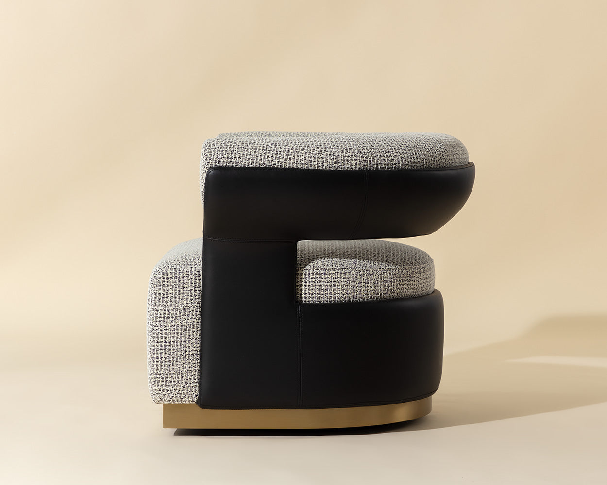 Olida Swivel Lounge Chair - comfortable chairs for relaxation | Image 11 | InSTYLE Home & Rugs