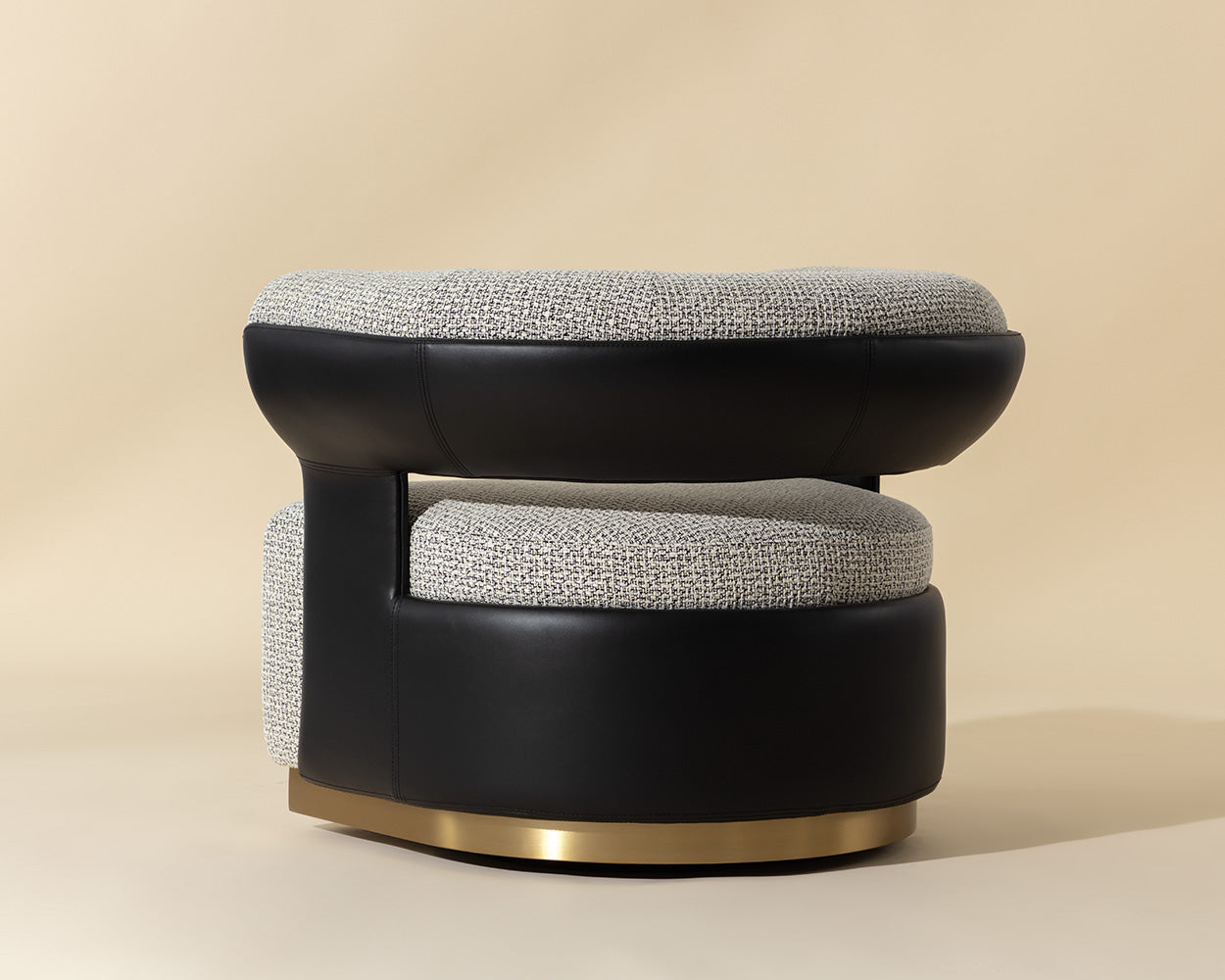 Olida Swivel Lounge Chair - comfortable chairs for relaxation | Image 12 | InSTYLE Home & Rugs