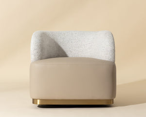 Brinda Swivel Lounge Chair - comfortable chairs for relaxation | Image 10 | InSTYLE Home & Rugs
