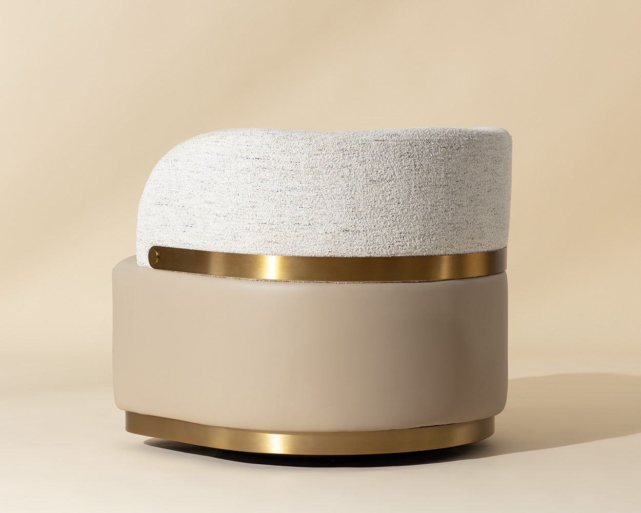 Brinda Swivel Lounge Chair - comfortable chairs for relaxation | Image 6 | InSTYLE Home & Rugs